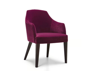 VIRGINIA 278 - Upholstered fabric easy chair with armrests by Origins 1971 - view 2